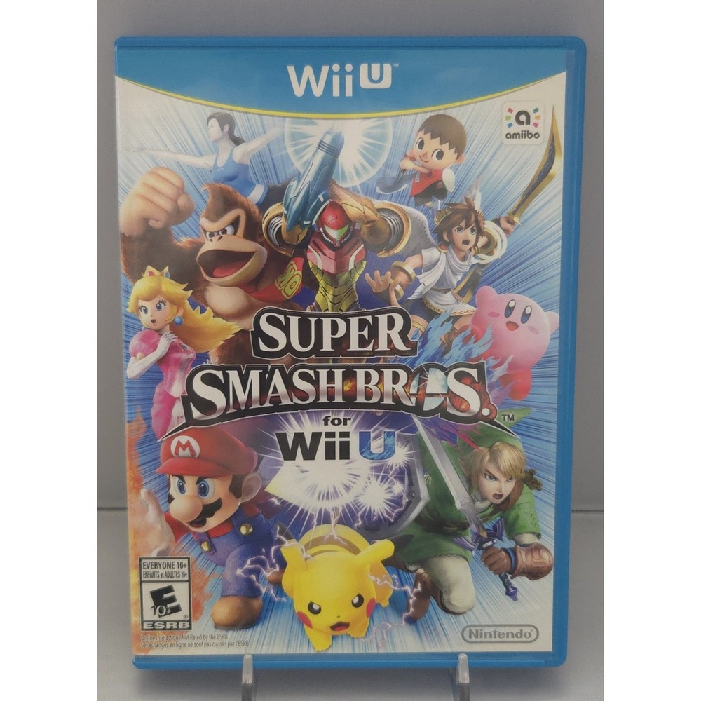 Super‎ Smash Bros. for Wii U - Nintendo Wii U - Complete in Box (CIB) - Tested